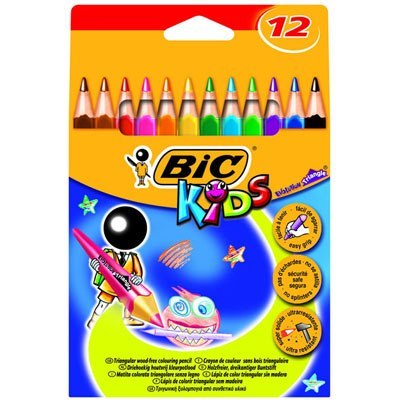 KREDKI OŁÓWKOWE BIC KIDS EVOLUTION ECOLUTIONS PUDEŁKO 12 SZT.